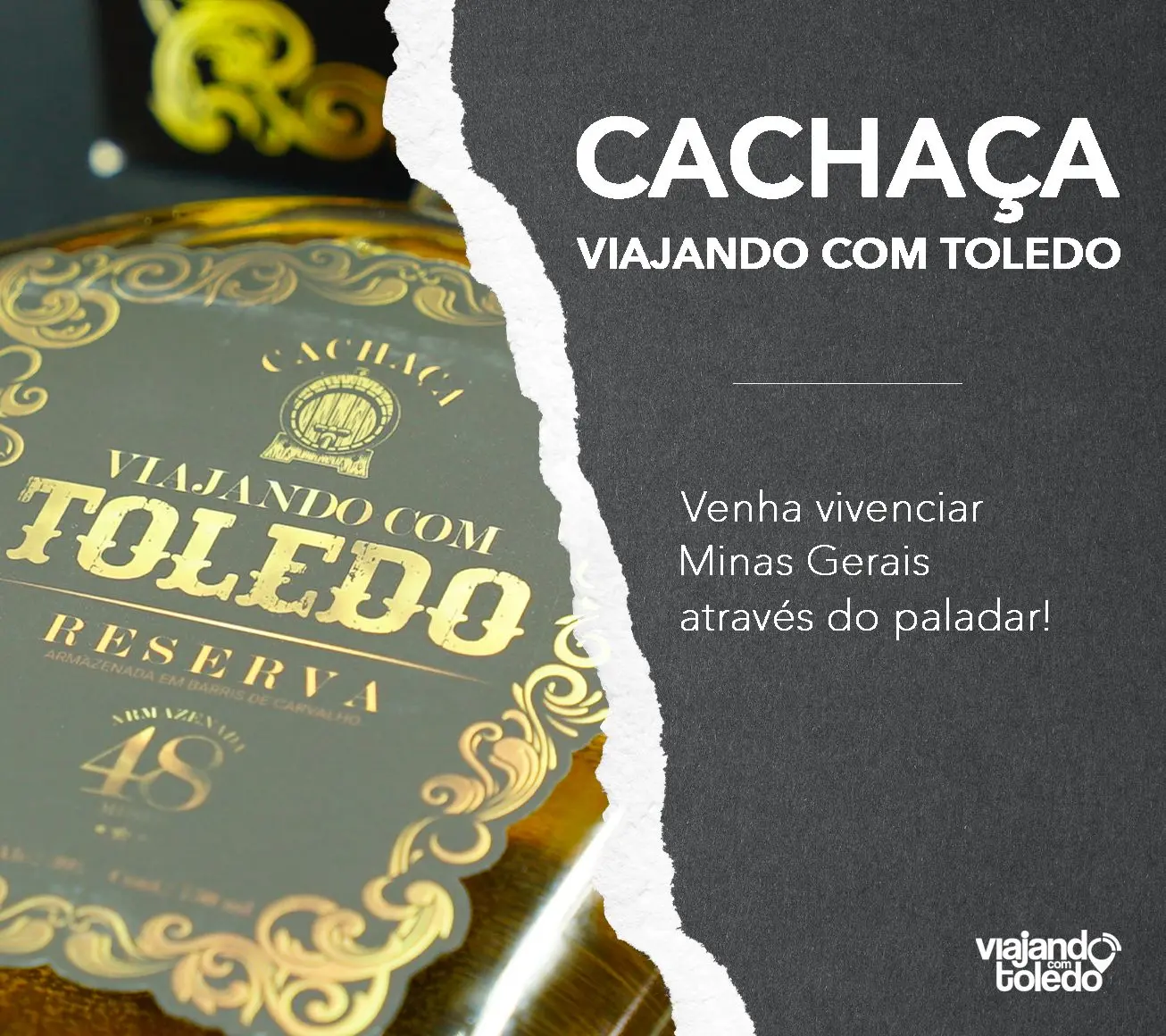 Cachaça Viajando com Toledo