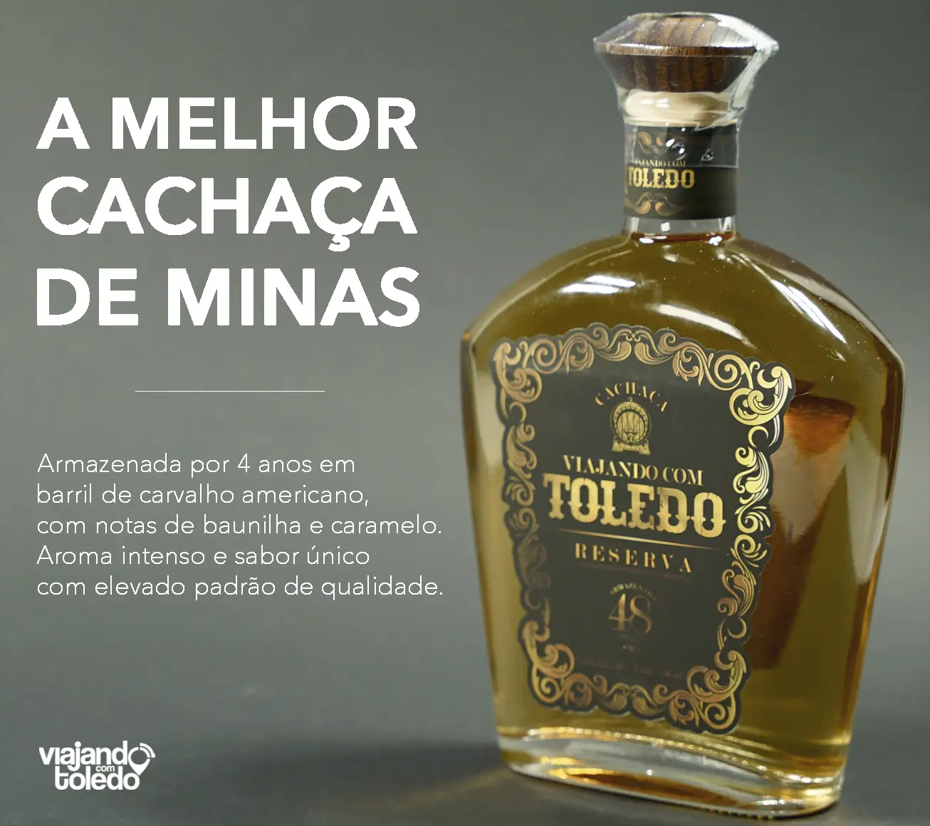 Cachaça Viajando com Toledo